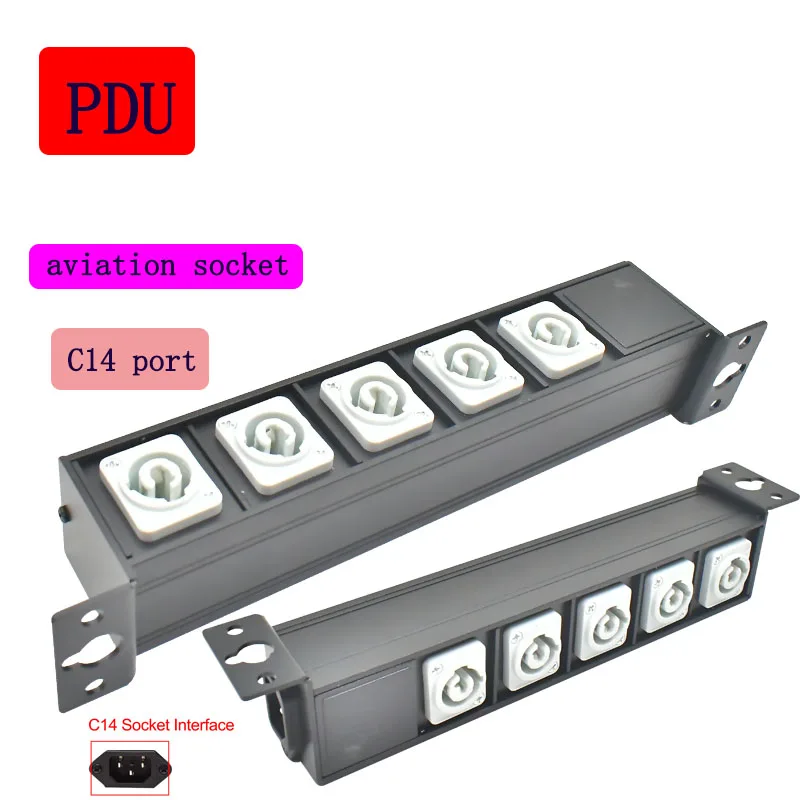 

NAC3MPA NAC3MPB C Stage Light LED Connector Power Chassis C14 port connection Aviation Socket 4000W PDU Power Strip
