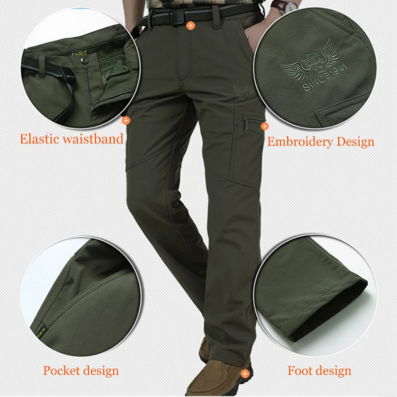Pantalones tácticos cargo Ripstop – Outdoor y senderismo - imagen 5
