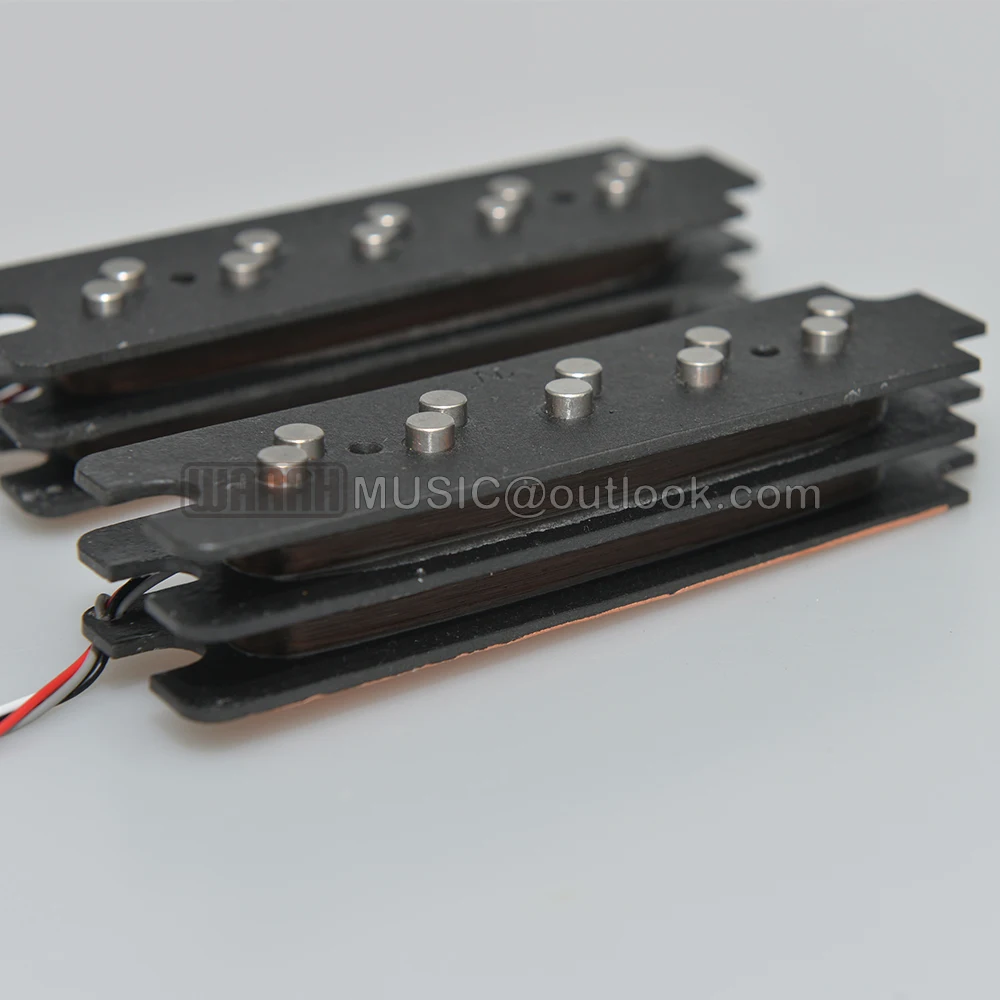 4 String 5 String Bass Pickups Double Noise Reduction Pickups Split Coil Humbucking Alnico 5 Neck and Bridge guitar parts