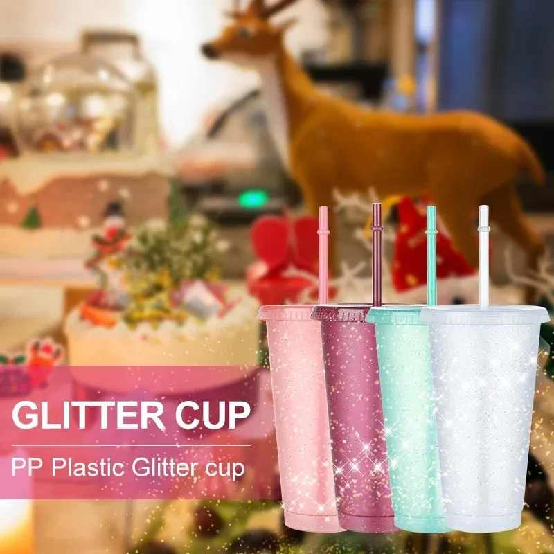 ฤดูร้อนปาร์ตี้ Glitter ถ้วยสาว - Training Cup Straw บทวิจารณ์และราคา
