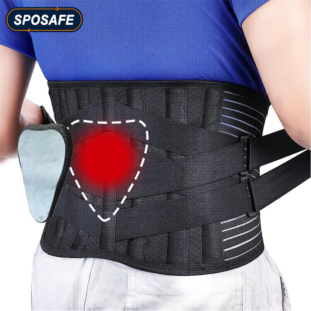 Breathable Back Support Belt Back Brace for Men Woman Back Pain Relief, Sciatica, Scoliosis, Herniated Disc, Posture Correction