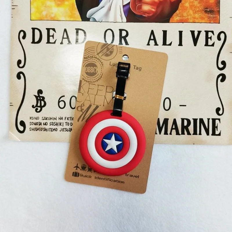 سوبرمان باتمان الأفلام الطرفية الإبداعية شخصية مقاوم للماء الأمتعة تسجيل الوصول العلامة مكافحة فقدان سيليكون تحديد اللوحة