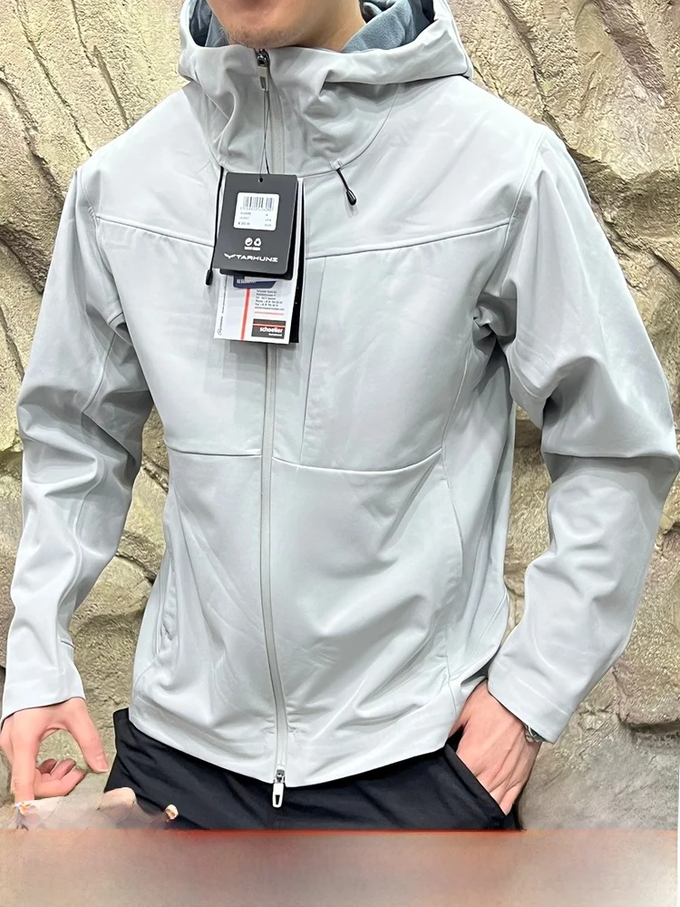 

Мужская мягкая ветрозащитная повседневная куртка на подкладке Fce с подставкой для капюшона, подходит для всех Pred Glue Proc, осенне-зимняя куртка