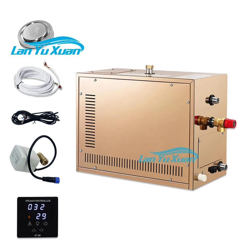 Заводская поставка 3 кВт 4,5 кВт 5 кВт 6 кВт 7 кВт 8 кВт 9 кВт 12 кВт 15 кВт 18 кВт 21 кВт Парогенератор для ванны Парогенератор для сауны
