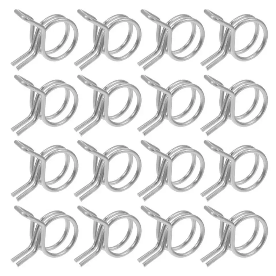 Stainless Steel Adjustable Hose Pipe Clips 13-19mm | Heavy Duty Spring Stainless Steel Adjustable Hose Pipe Clips 13-19mm | Heavy Duty Spring