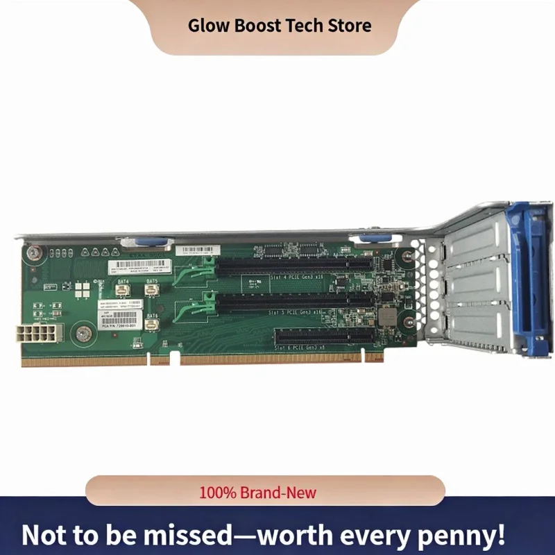 

Glow Riser Board Secondary Riser Cage ProLiant DL380 G9 Gen9 Server PCI-e Expansion Card 777283-001 729810-001 7190