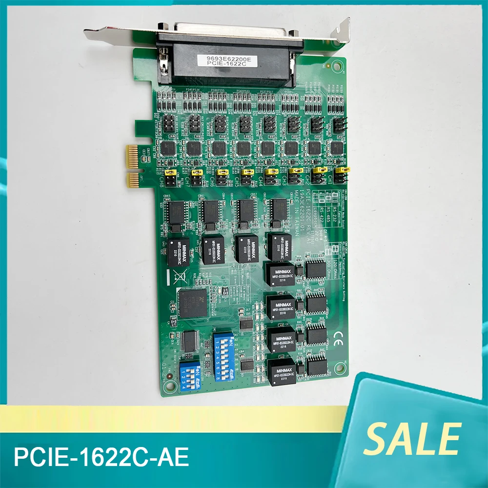 

New PCIE-1622C-AE 8-Port RS-232/422/485 Communication Card Isolation Protection Function For Advantech High Quality Fast Ship