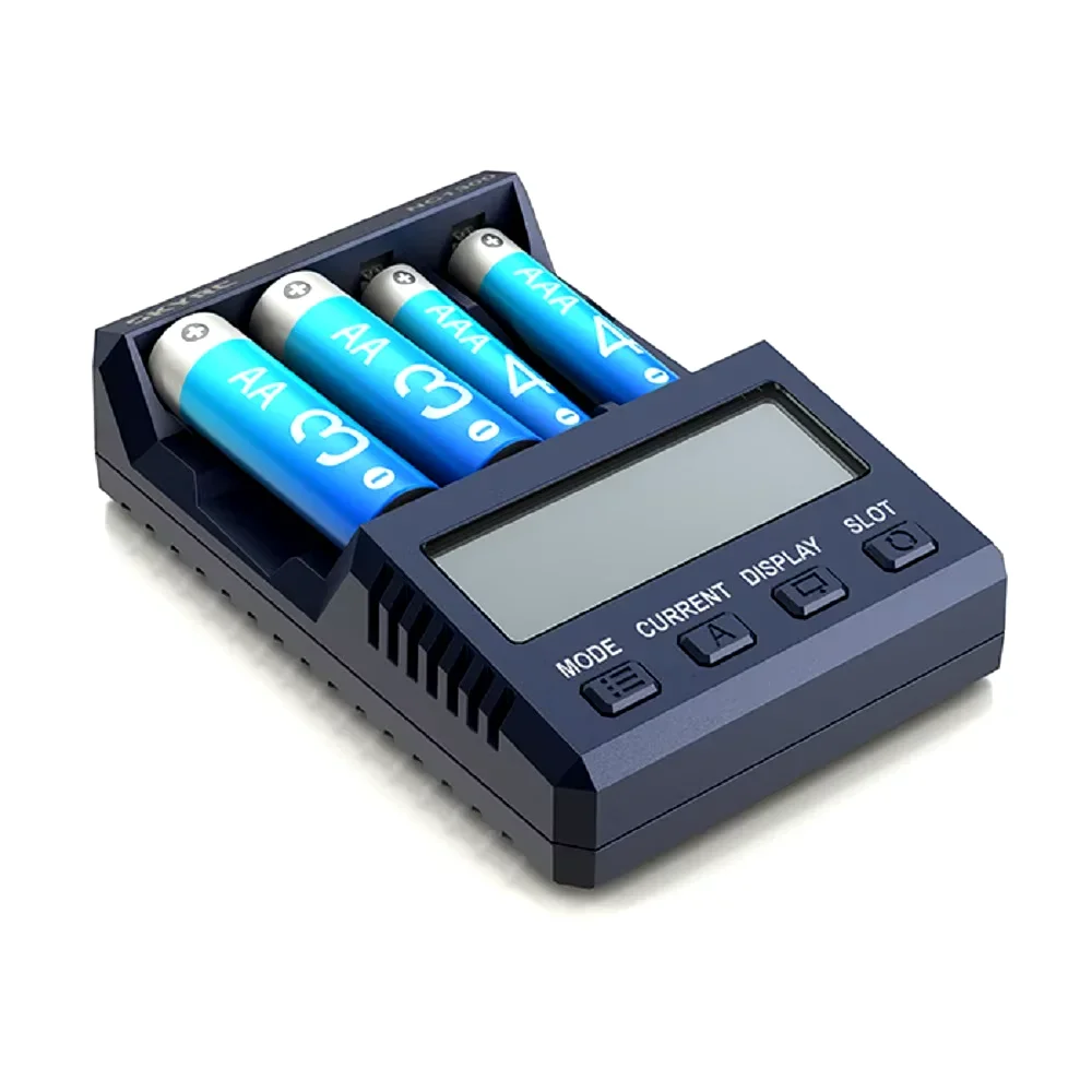 SKYRC NC1500 AA/AAA Battery Charger Analyzer for 4 AA NiMH Rechargeable Batteries Recharge Pro Charger for Double A Batteries