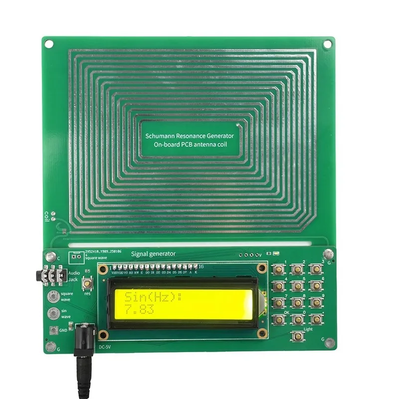 0.01Hz-100kHz Pure Sine Wave Signal Generator Multi Waveform Schumann Resonance Adjustable Source Board