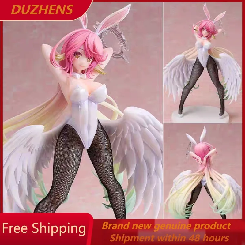 

In stock Genuine No Game No Life Jiburiiru Bunny VER.1/6 PVC Action Anime Figure Model Toys Figure Collection Doll Gift