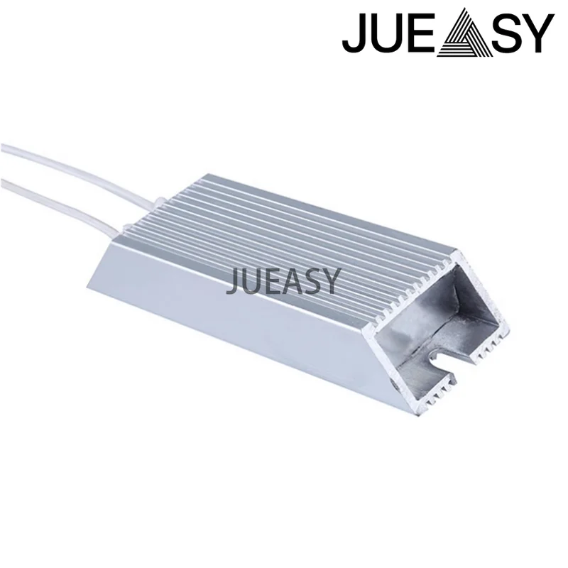 1PCS RXLG 고전력 서보 주파수 변환기 재생 제동 알루미늄 쉘 저항기 50W 100W 150W 200W 300W 500W 5-500R