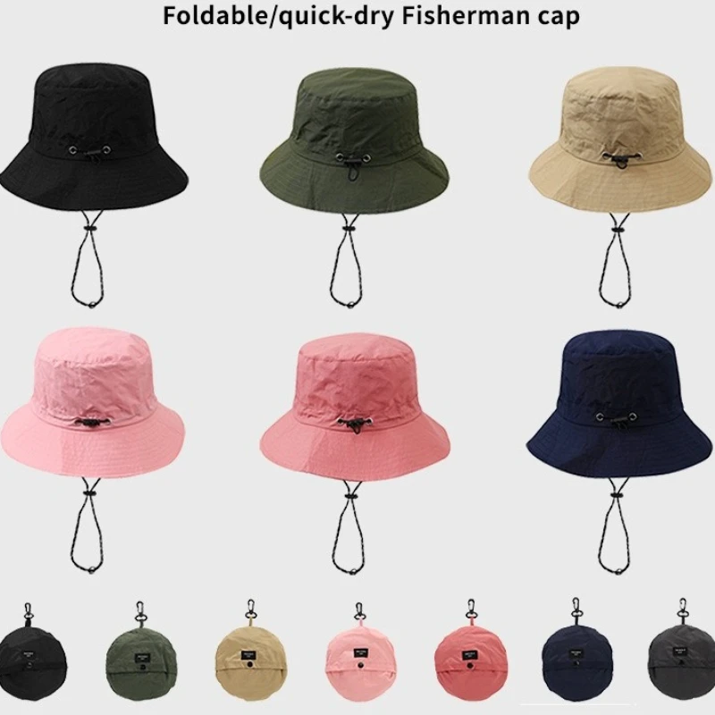 

Waterproof UV Protection Sun Hat,FoldableStorage Quick-Dry Fisherman's Hat,Packable Outdoor Hiking, Fishing for Men and Women