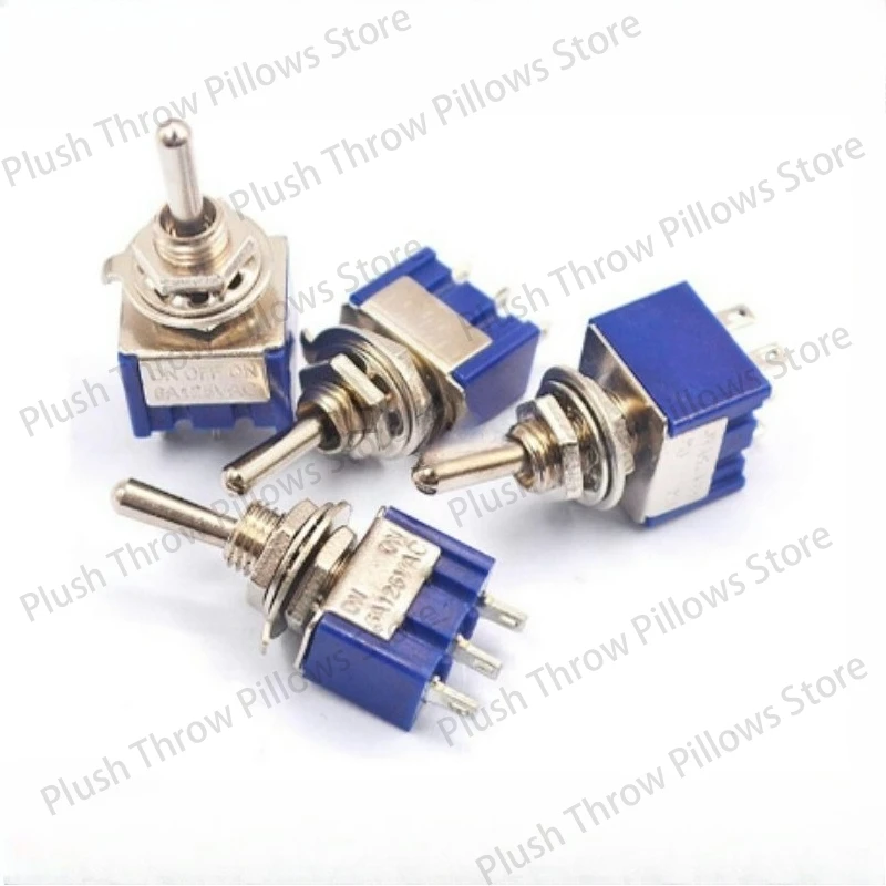 

Кнопочный переключатель МТС-101/102/103 МТС-202/203 3-контактный/6 контактов, два/три шестерни, кулисный переключатель