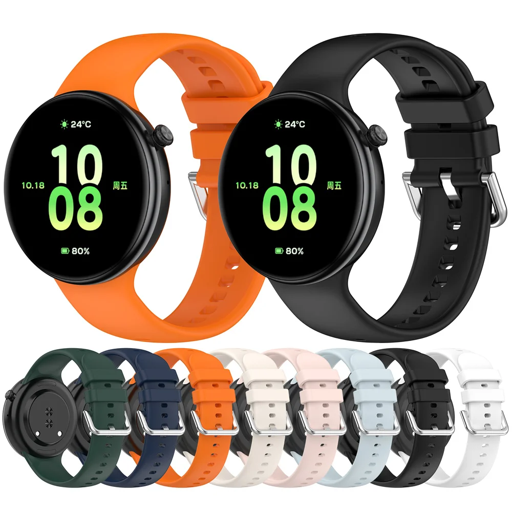 BEHUA cinturino trasparente di ricambio cinturino liscio per Huawei Band 6/7/8/9 cinturino per Honor Band 6/7 accessori Correa