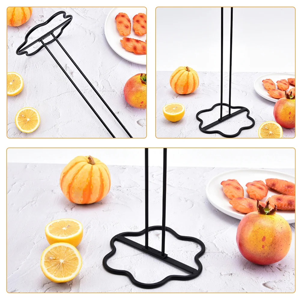 

Kitchen Paper Towel Holder Stand Countertop Roll Organizer for Modern Rustic Decor Iron Paper Towel Holder