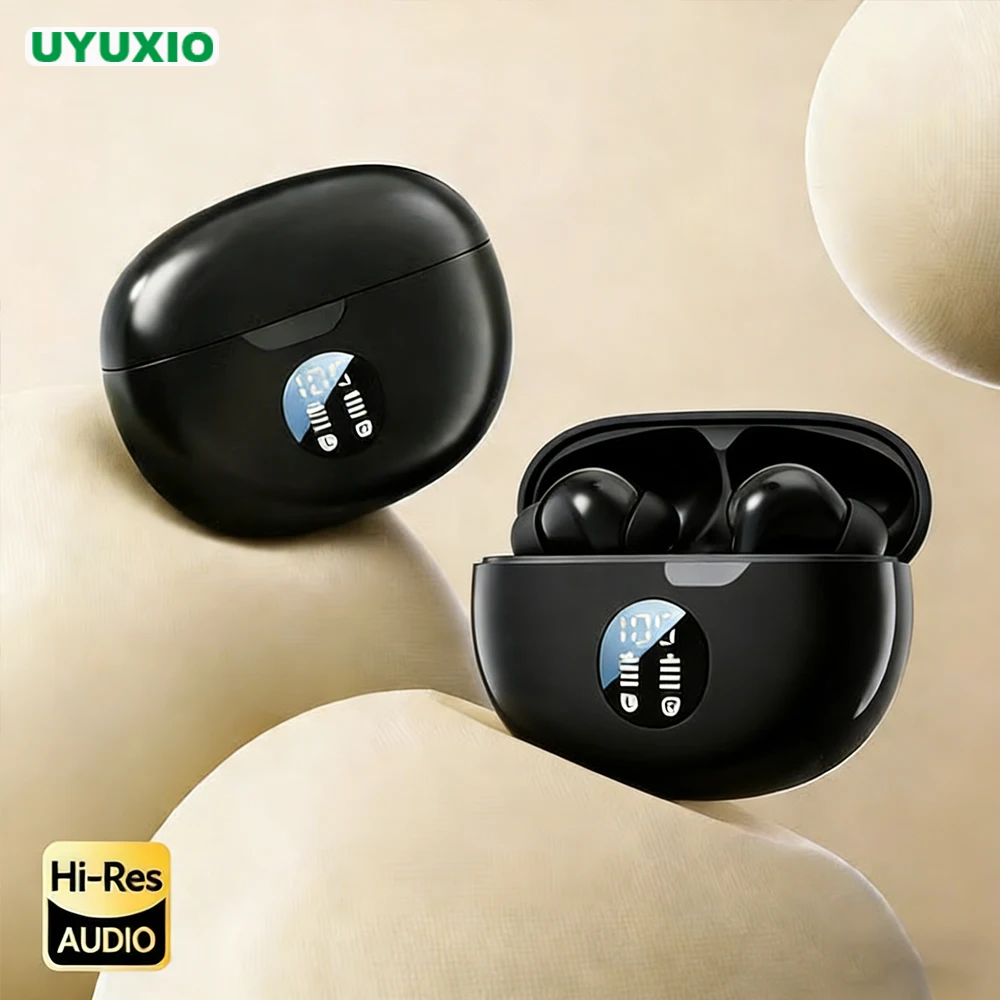 

Беспроводные наушники-переводчики UYUXIO In Ear с Bluetooth 5.4 TWS, функцией AI-перевода в реальном времени на 144 языка для бизнеса