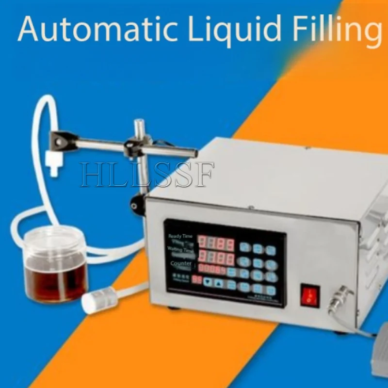 Large Flow Filling Machine CNC Liquid Filling Machine Wine Water Automatic Small Beverage High Precision Liquor Filling Machine