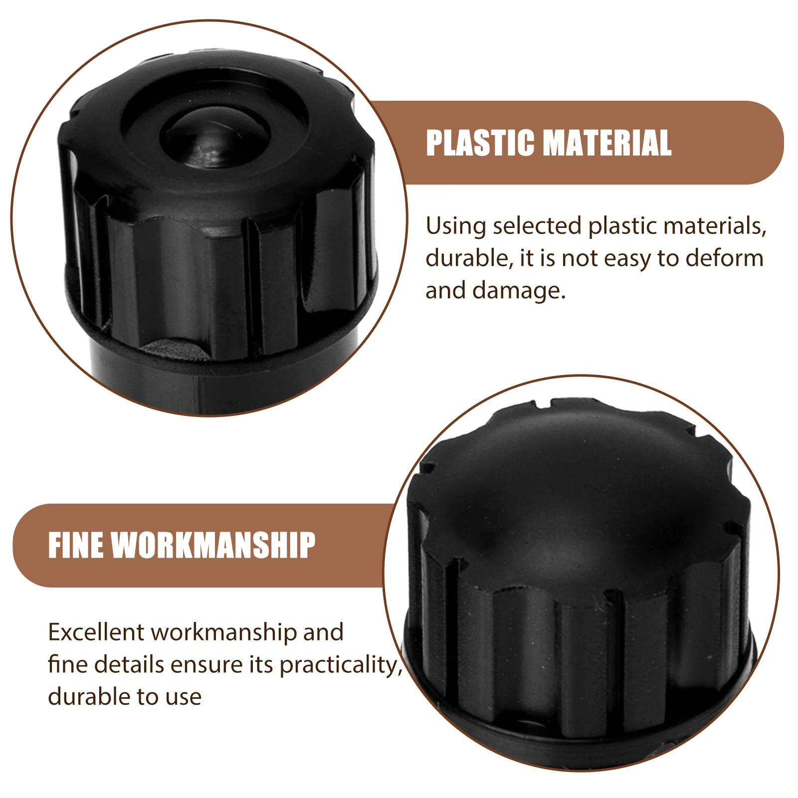 

4 Pcs Saxophone Hat Plug Cap End Plugs Major Soprano Plastic Replacement Protective Stopper