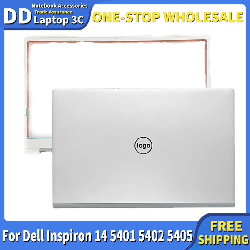Оригинальная новая задняя крышка для ноутбука Dell Inspiron 14 5401 5402 5405 LCD/Передняя панель/петли верхняя задняя крышка корпус 0WK1KG