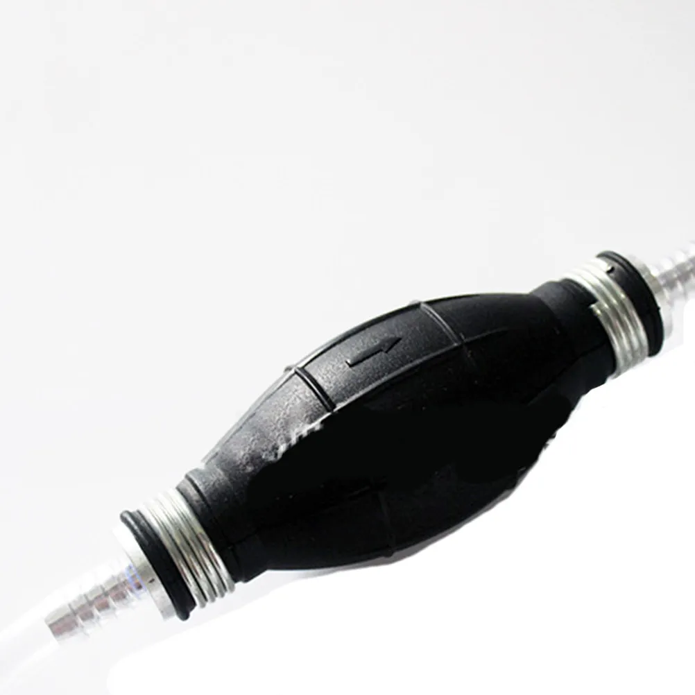 Siphon Hand Pump Rubber Oil Water Transfer Emergency Fuel Transfer Hose Pump for Lawn Mower Brush Cutter Hedge Trimmer