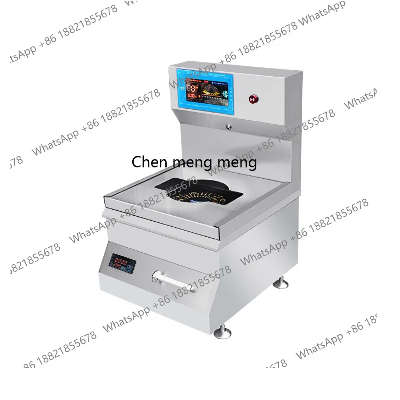 

Western food iron plate heating furnace, precise temperature control, commercial speed hot frying stove customization