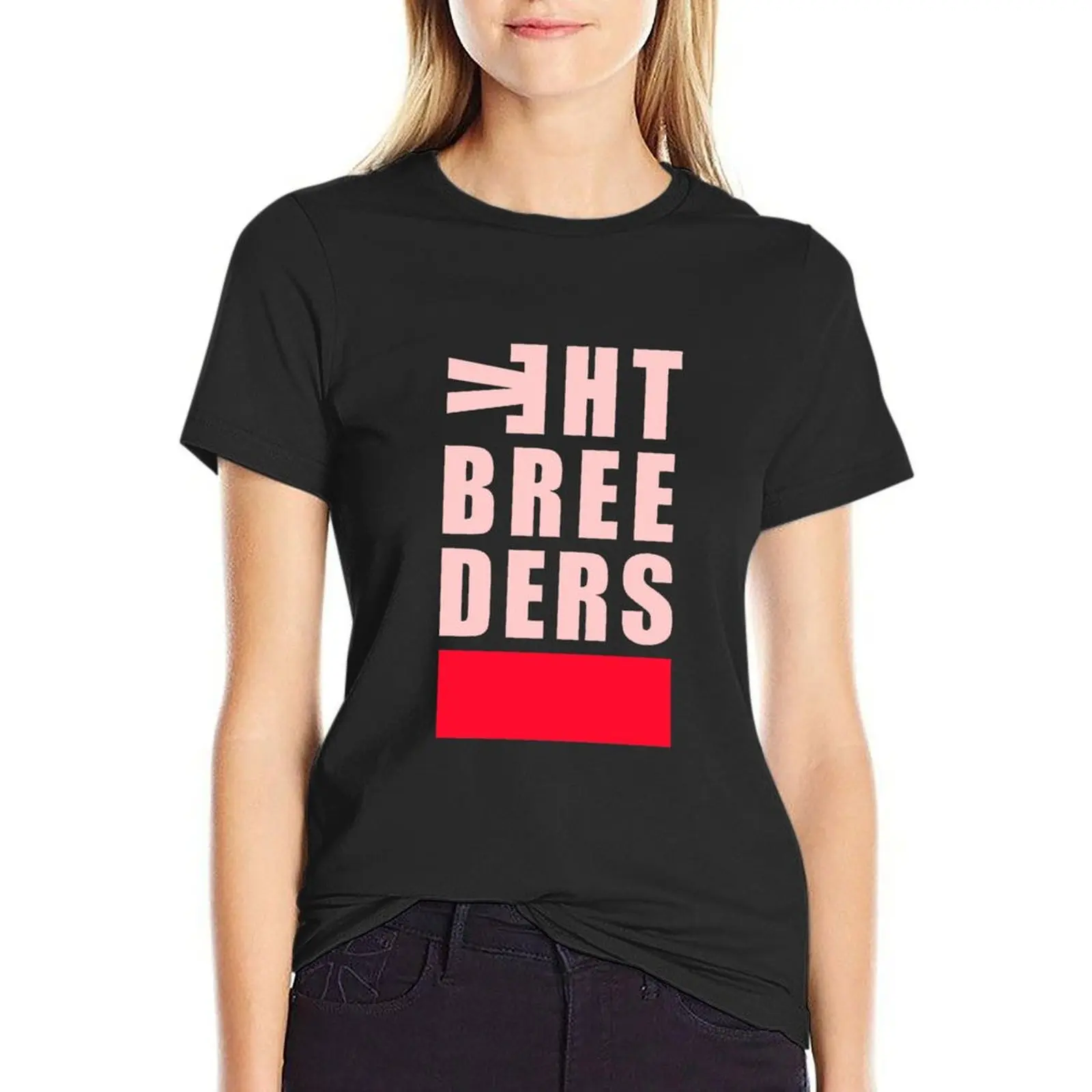 

The Breeders T-Shirt korean fashion plus sizes vintage Women's tee shirt