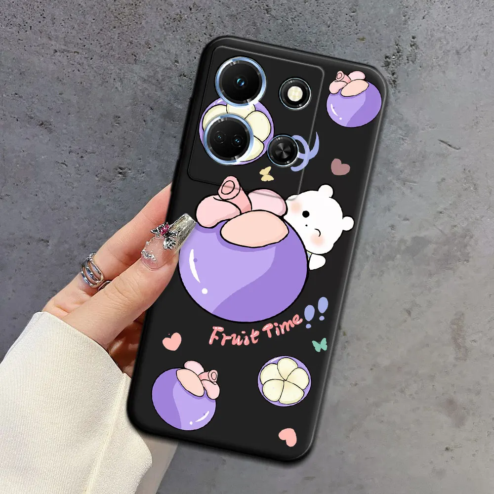 For Infinix Note 30 4G 5G Case Cartoon Soft Silicone TPU Astronaut Phone Case For Infinix Note 30i 30Pro 30 VIP Cute Back Cover