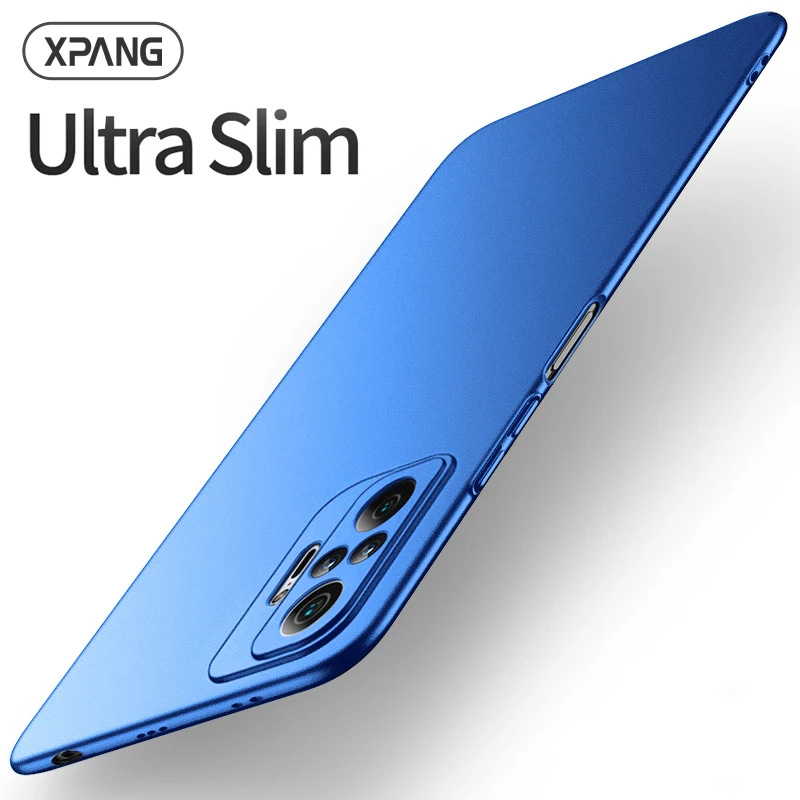 Case Redmi Note 10 Shockproof Covers Hard PC Plastic Ultra Slim Matte Cover For XIAOMI Redmi Note 10S 10T 10 Pro Max 5G Cases