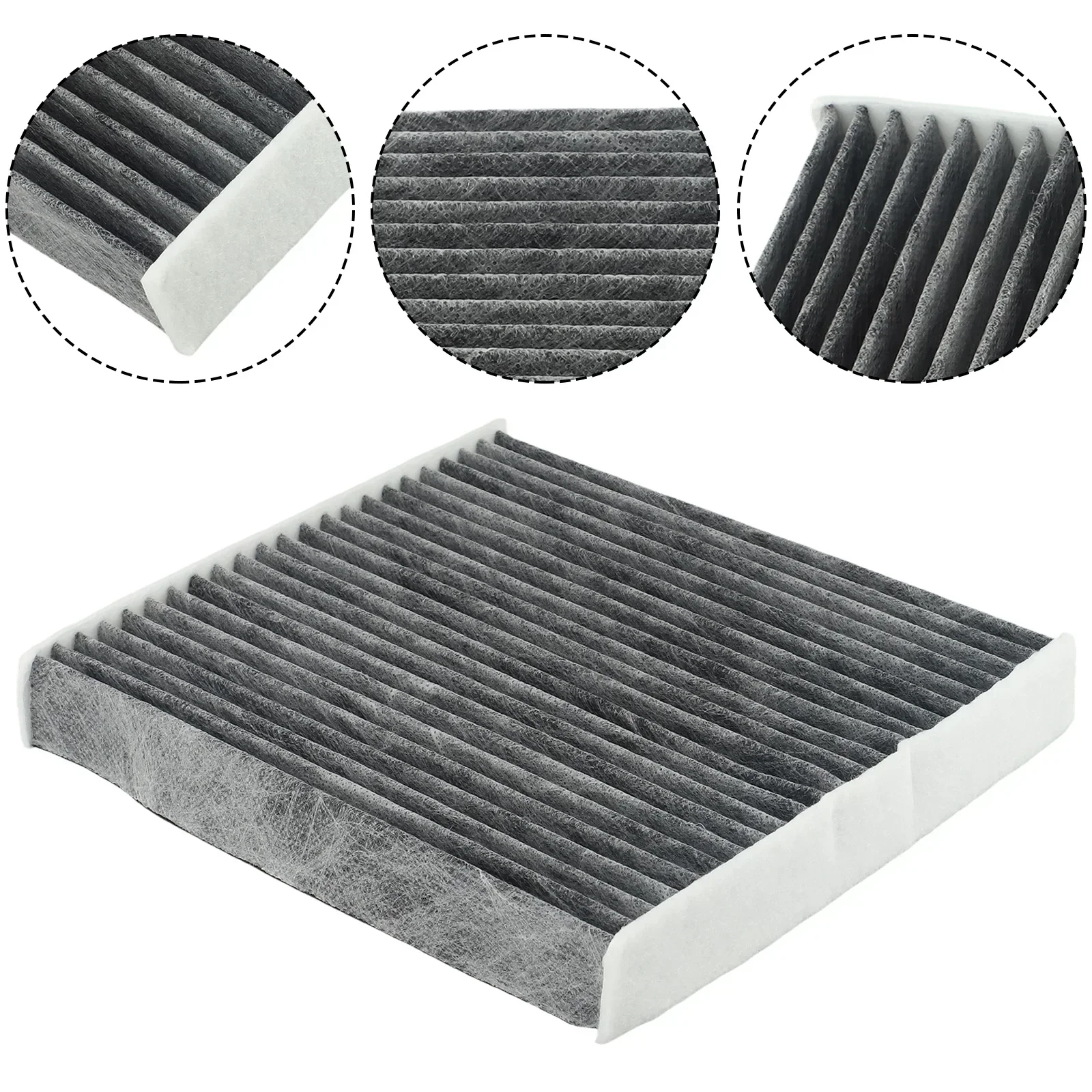 1pc Car Carbon-Fiber Cabin Air Filter 87139-50100 87139-YZZ08 For Lexus For Corolla 2009-2014 For RAV4 2006-2014 Car Accessories