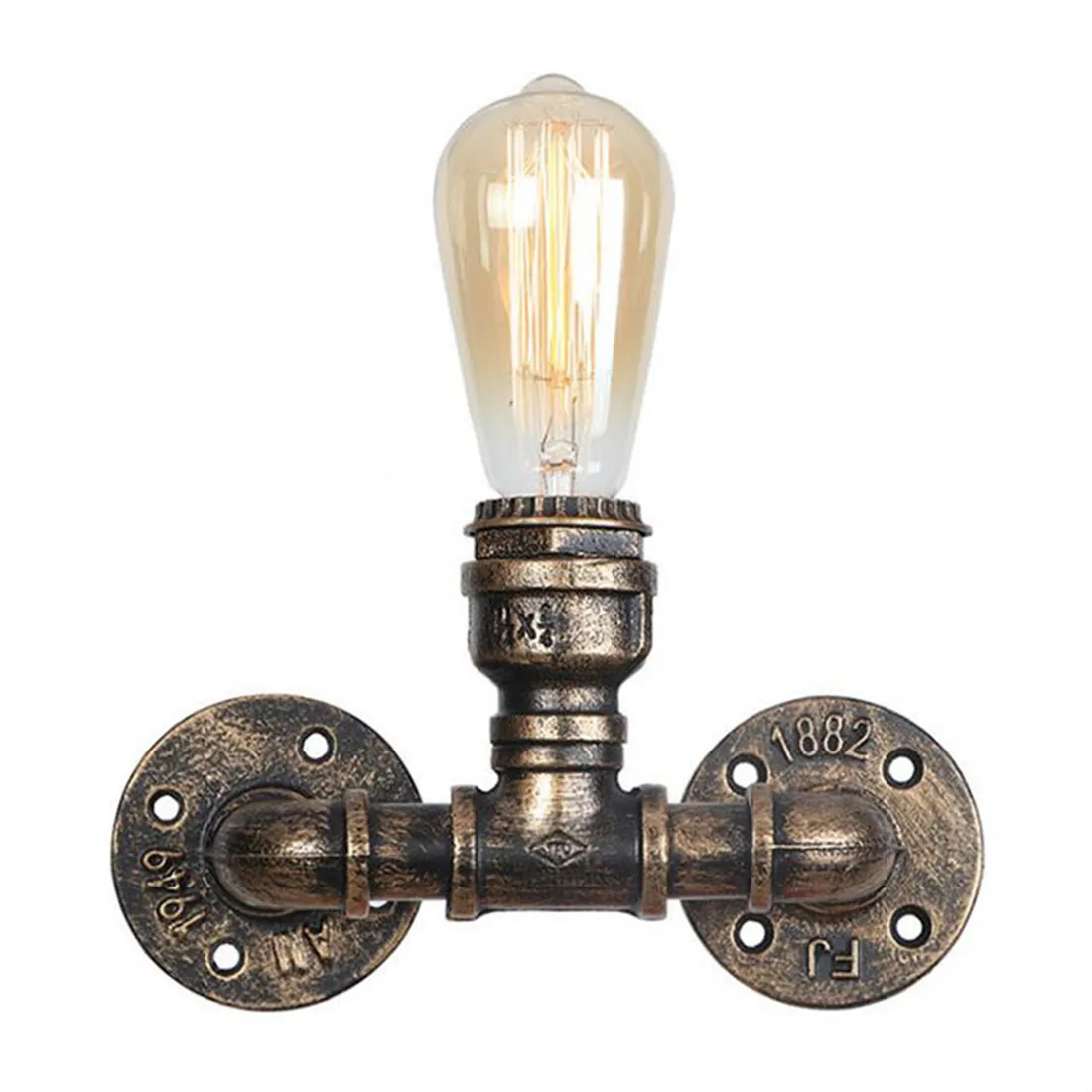 Industrial edison bulb Wall Lamps switch Sconces rustic Wall Lights bar Restaurant Bedroom Decor Lamparas Home Lighting Fixture