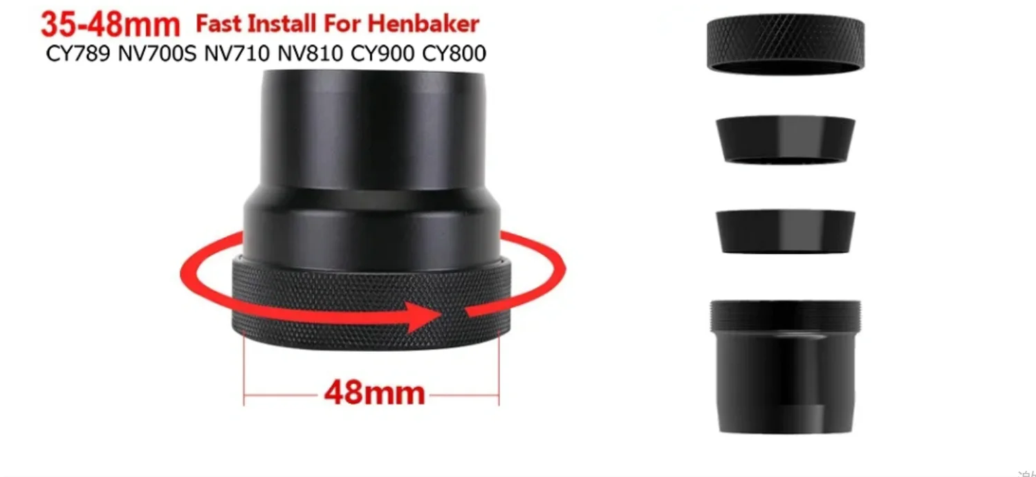 هينبيكر CY789 عدسة انكسار عدسة انكسار 41.6 مللي متر قطر عدسة للرؤية الليلية عدسة أحادية عدسة كاميرا NV ل CY789 #5