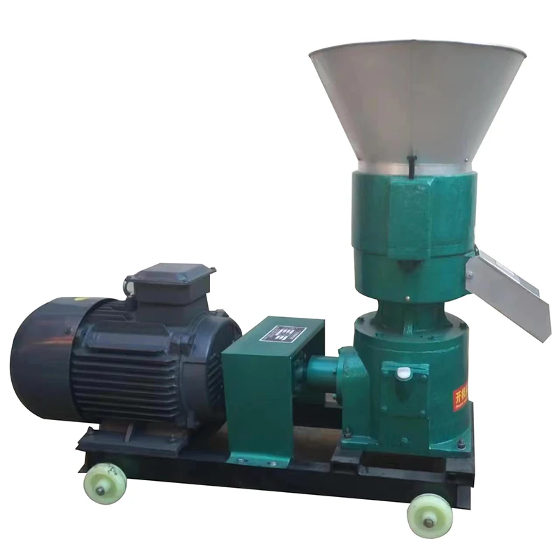 SD-200 Chicken Pelet Machine Animal Feed Pellet Making Machines Wood Package With Diesel Engine