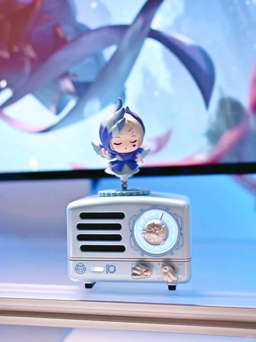 

MUZEN The Little Prince OTR Speaker FM Radio Swan's Dream Limited Edition Bluetooth Wireless Music Metal Player Gift Box