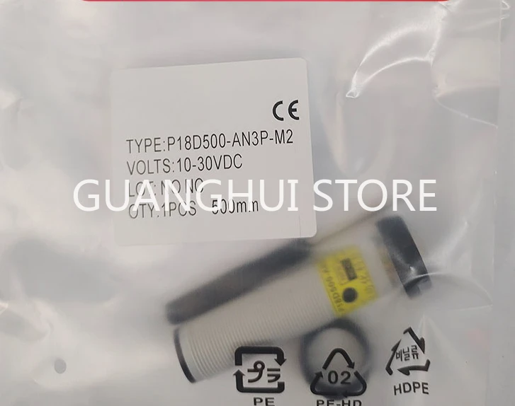 

P18D500-AN3P-M2 P18D500-AN1P/AN3P/2.5M New Photoelectric Switch Sensor