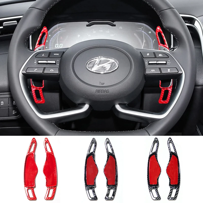 

For Hyundai Steering Wheel Shift Paddle Shifter Extension For Hyundai Sonata Elantra Tucson Genesis G70 Accessories