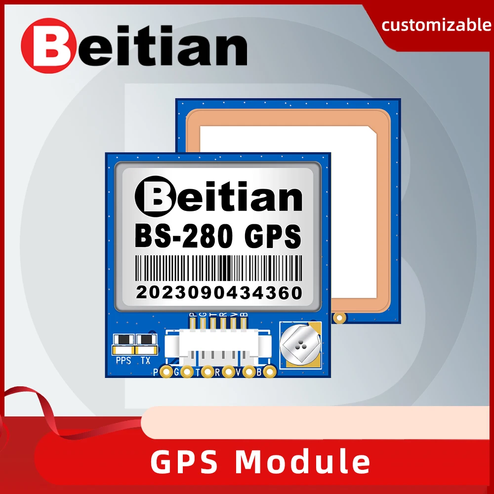 Beitian GPS module G7020-KT GPS L1 SBAS L1 QZSS L1 NMEA0183 TTL RS232 GPS receiver antenna module BS-280 BS-280B BS-357 BS-357B