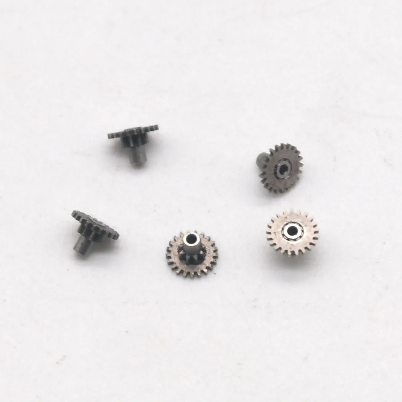 5PCS Metal Gear 21 Teeth 0.2 Mold 9 Teeth 0.2 Mold Aperture 0.8mm Double Teeth Reduction Gear