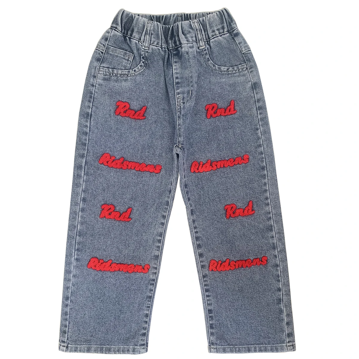 

5-9Years Jeans for Girls Toddler Girls Letter Denim Pants Kids Denim Trousers Cowboy Pants Children Clothing