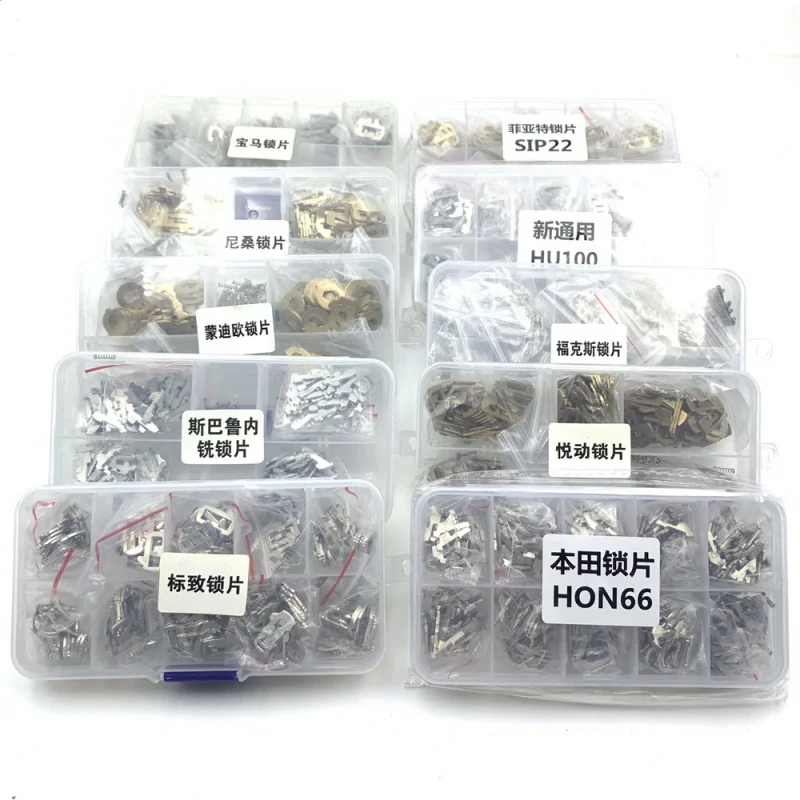 Car Lock Repair Lock Plates HON66 SIP22 HU58 KK12 CY24 For HONDA for Fiat for Chrysler Tumbler Wafer Spring Kit