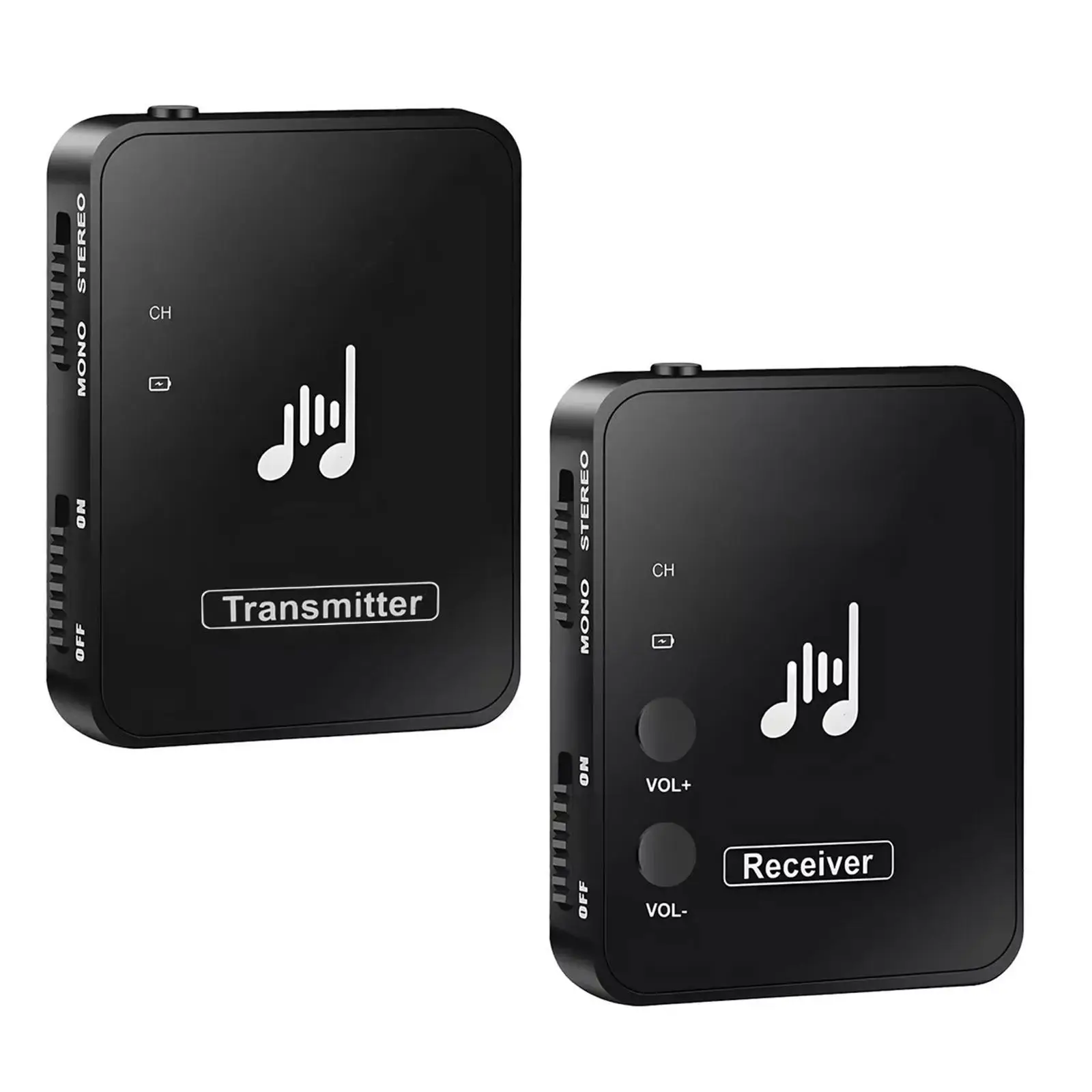 

Wireless In Ear Monitor System Clear Sound Transmitter Receiver Audio Equipment for Musicians Singers Long Life Multi