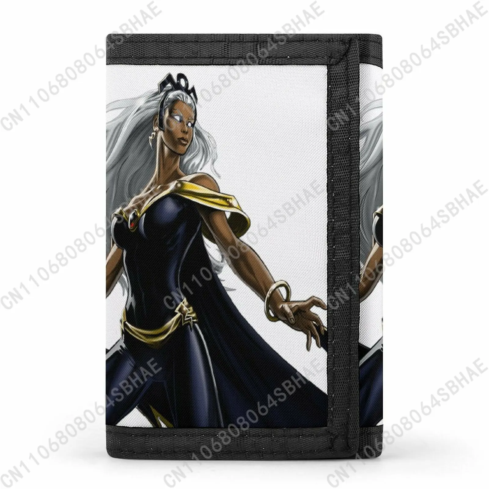 

Marvel Storm Tri Fold Wallet Teenage Girls Boys Slim 3 Fold Card Personalized Pattern Purse School Daily Use Cosplay