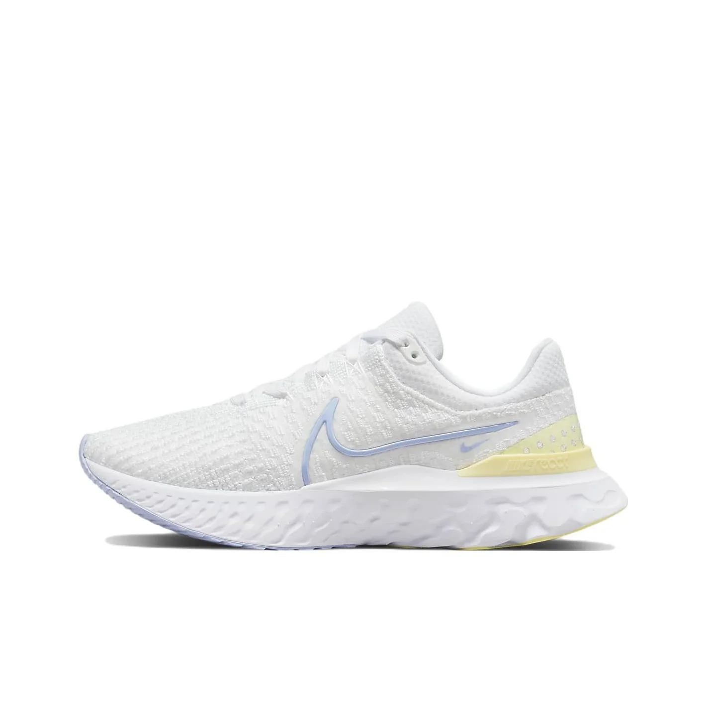 

Женские кроссовки Nike React Infinity Run Flyknit 3, белые фиолетовые цитроны, DD3024-100