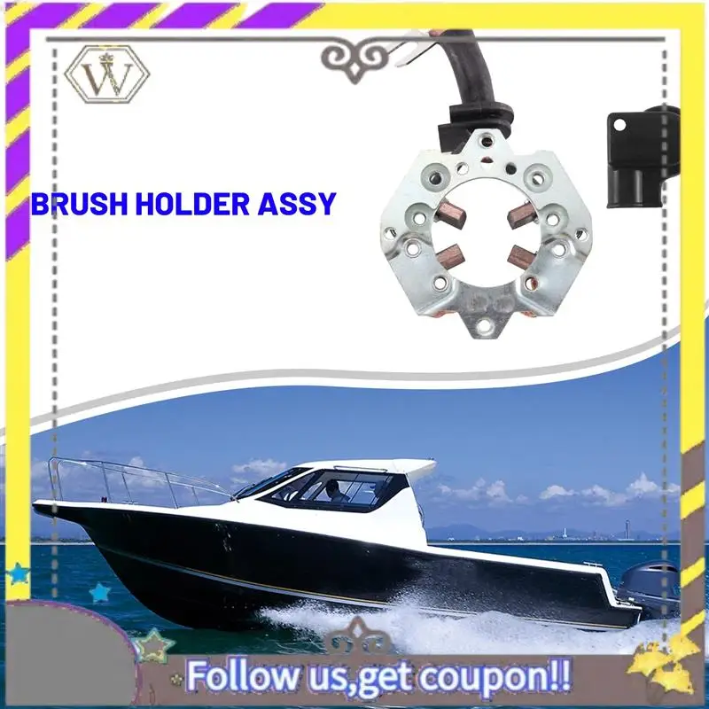 ABXV-69J-81840-00-00 Brush Holder Component For Yamaha Outboard 4T 60-70-150-225-250-300HP