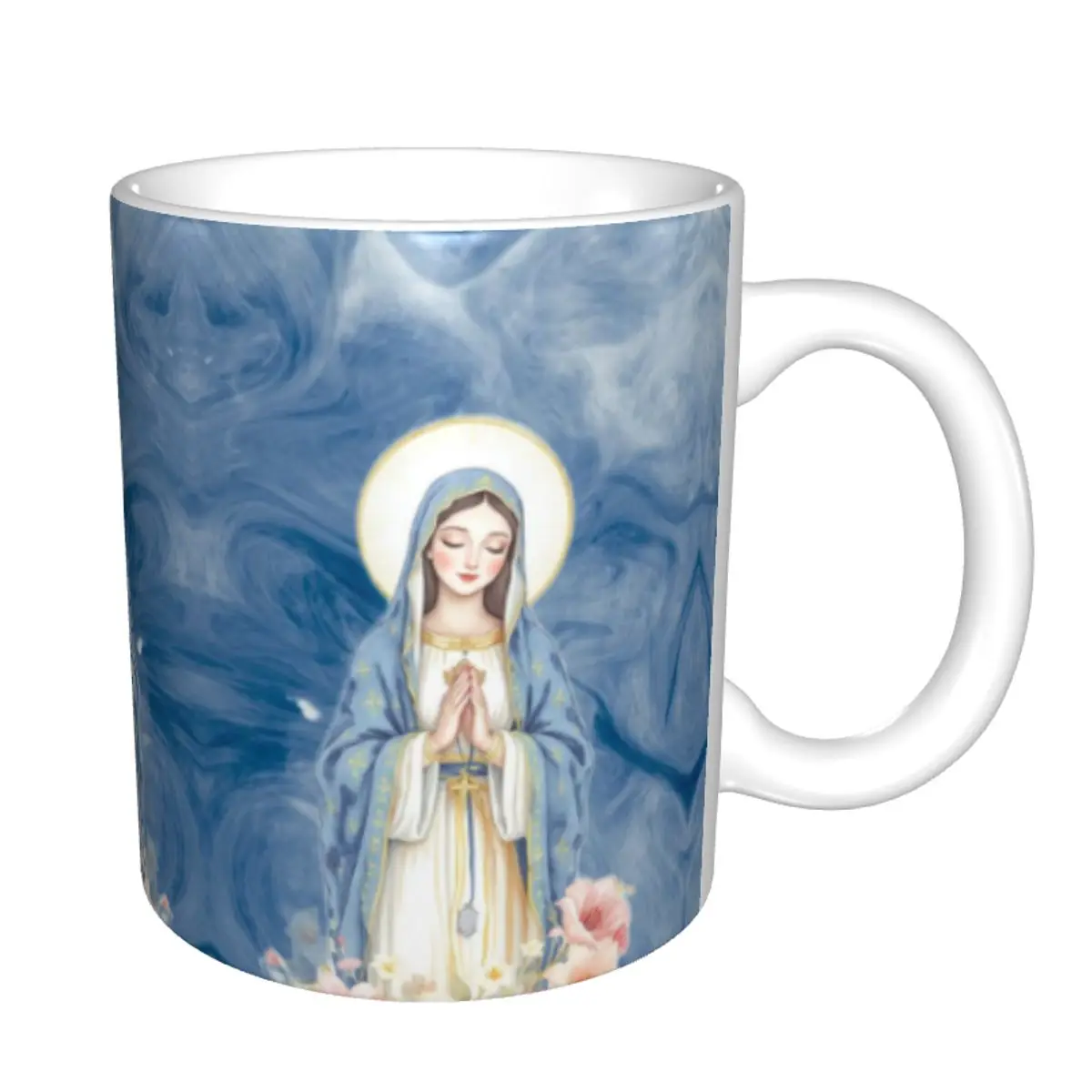 Custom Virgin Mary Mug DIY Ceramic Milk Tea Coffee Cup