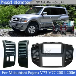 CAPQX Air conditioner outlet vents For Mitsubishi Pajero V73 V77 2001-2006 air conditioning vents air conditioner outlet cover
