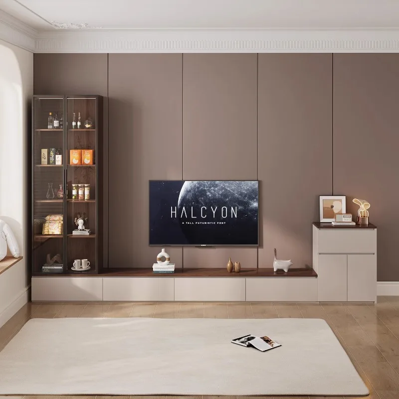 

Shelf Drawers Tv Stands Designer Living Room Cabinets Modern Organizer Tv Table Aesthetic Wood Muebles Para Tv Unique Furniture