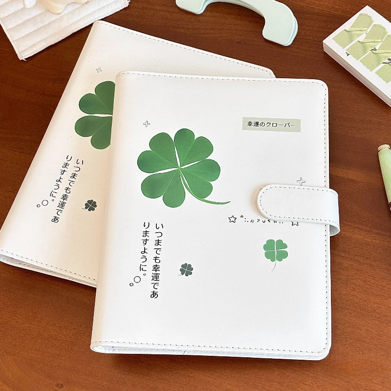 

PU Leather Photocard Album Lucky Clover Photocard Binder 3 Inch Kpop Idol Collection Book Large Capacity Photo Album Wholesales