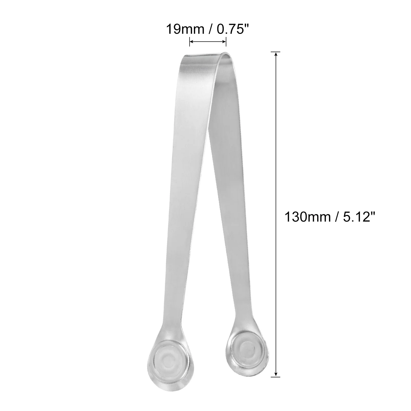 3/6 قطعة ملقط تقديم ملقط ثلج من الفولاذ المقاوم للصدأ ملقط سكر صغير للمقبلات Charcuterie الحلوى الشاي حفلة بار ، مقهى فضي #4