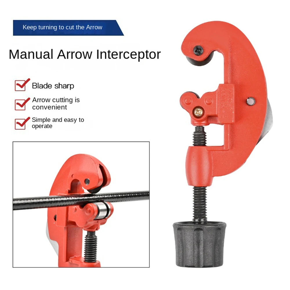 Bow and Arrow Archery Equipment Arrow Cutter Adjustable DIY Manual Cutting Arrow Cutter Simple and Portable