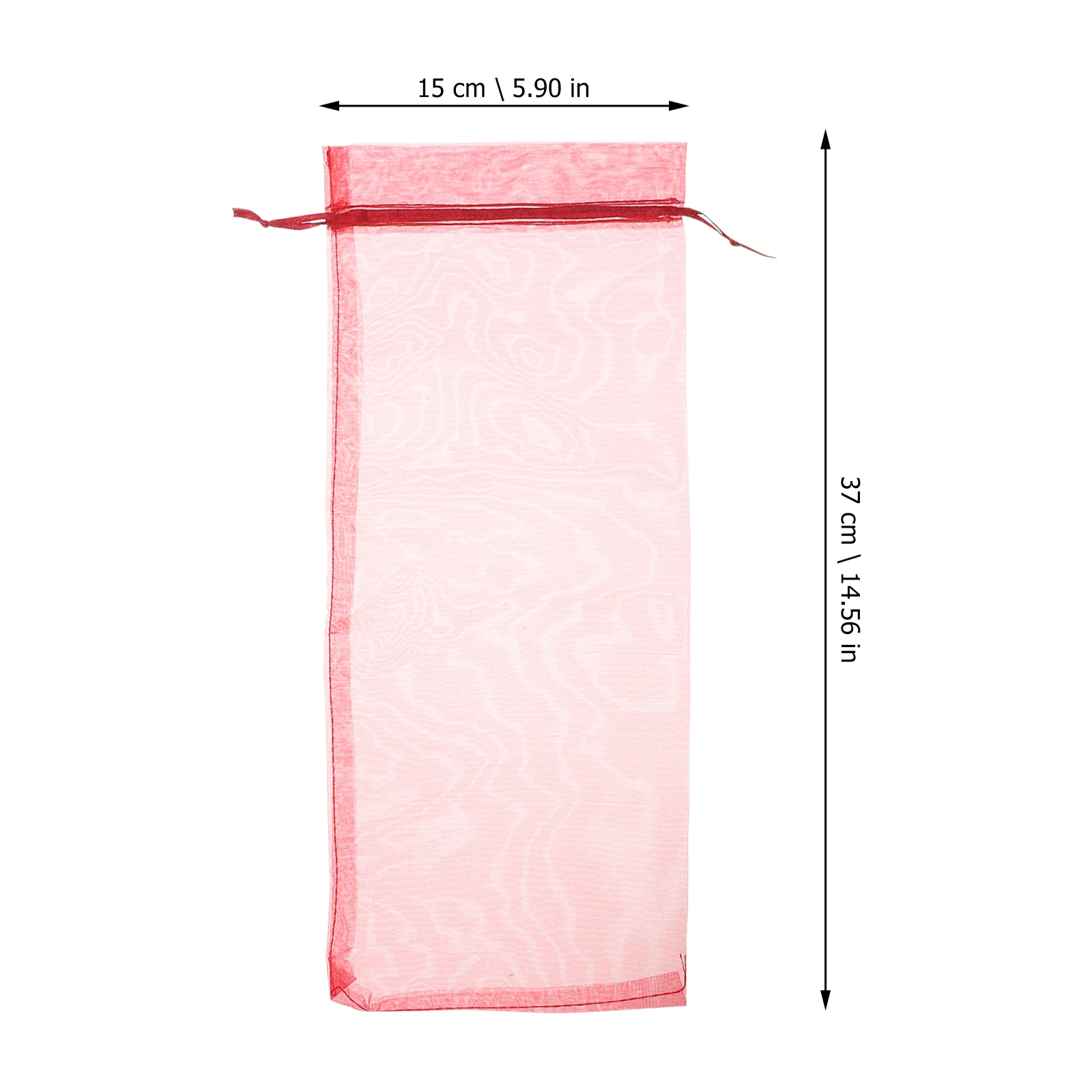 10Pcs Wine Organza Bag Wine Packaging Drawstring Bag Bottle Holder Transport Organza Bag multiuse Gift Pouch Wedding Party favor